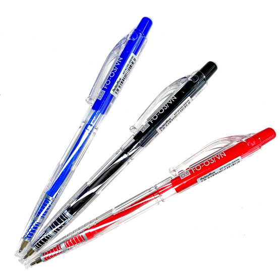 Bút bi Flexoffice FO-03 0,5mm Xanh ,đỏ,đen (20 chiếc/ hộp)